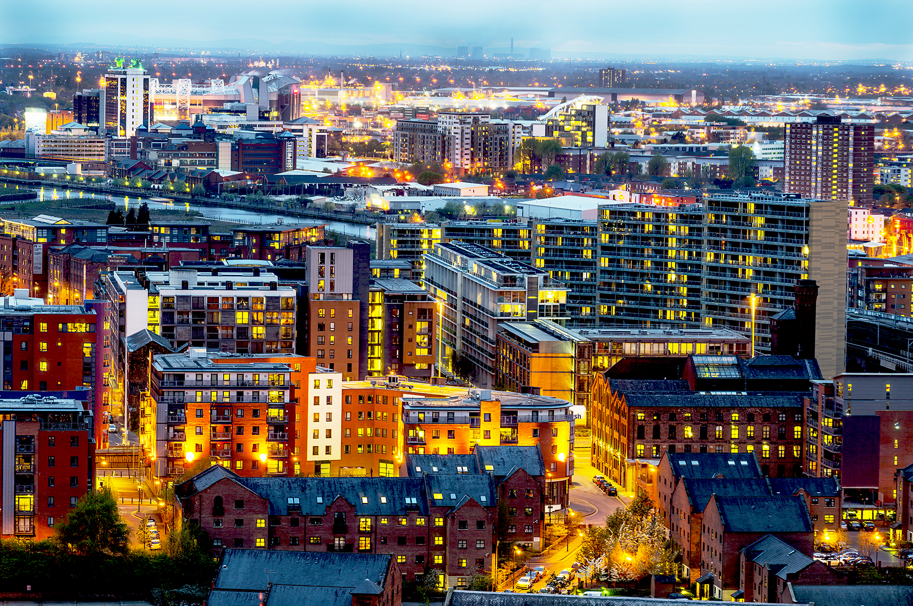 Cities at Night - Manchester