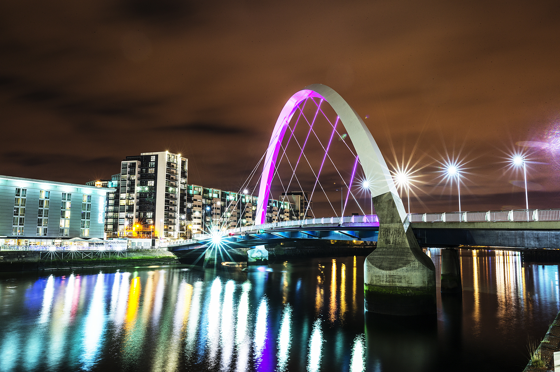 Cities at Night - Glasgow